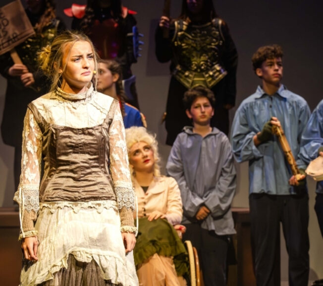 Performers on stage during The Ballad of Raggedy Alice